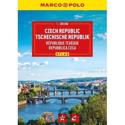 Česká republika 1:200 000 / cestovní atlas 2025