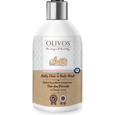 OLIVOS Dětský šampón s extra panenským olivovým olejem 400 ml