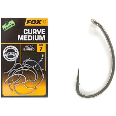 Fox Edges Arma Point Curve Shank medium vel.5 10 ks