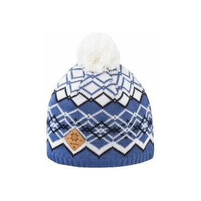 Kama Knitted merino beanie A172 108 navy modrá