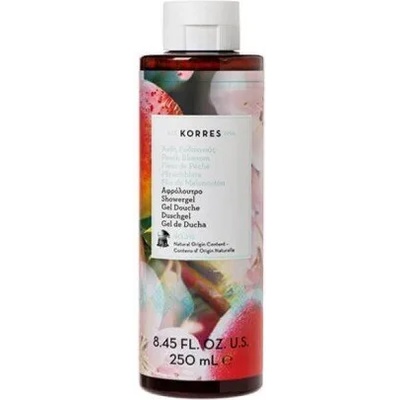 KORRES Душ гел Прасковен цвят , Korres Renewing Body Cleanser Peach Blossom 250ml