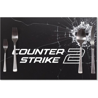 Sablio Prestieranie Counter Strike 2 Priestrel 40x30cm