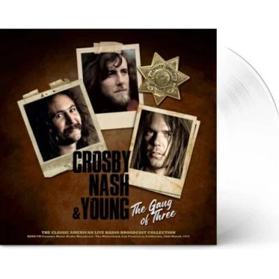 Crosby/Nash/Young - Gang Of Three:Live Broadcast Clear Vinyl LP