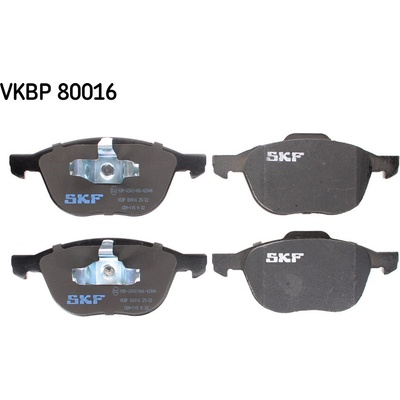 Sada brzdových platničiek, vždy 4 kusy v sade SKF VKBP 80016 (VKBP80016)