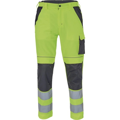 Cerva MAX VIVO HI VIS pracovné nohavice do pása oranžové