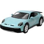 Kinsmart Метална количка Kinsmart - Porsche 911 GT2 RS, 1: 36, светлосиня (59077)