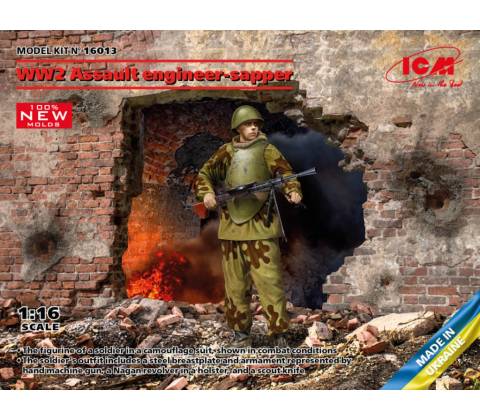 ICM WW2 Soviet assault engineer-sapper 1:16