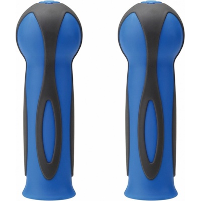 Globber black navy blue dvojfarebné gripy