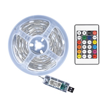 UltraLux LED USB Амбиентно осветление, 1W/m, RGB, 5V DC, SMD3939, 10m, 10 LEDs/m, IP65 (LSG510USB)