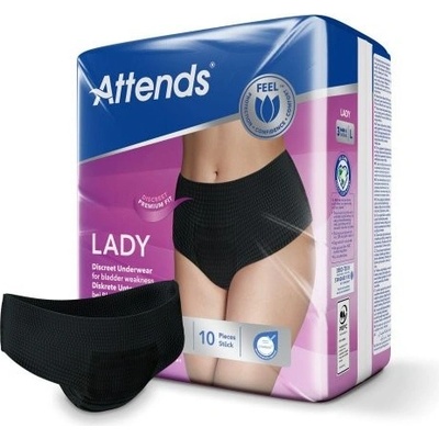 Attends Lady Pull-Ons Discreet L 10 ks – Zboží Mobilmania