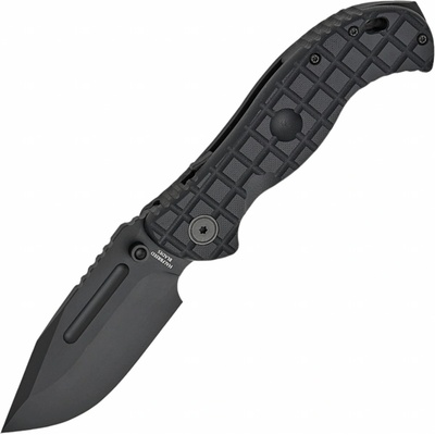 Halfbreed Blades Large Bush Folder - Folding Blade LBF-01 Gen-2 BLK - CPM 3V
