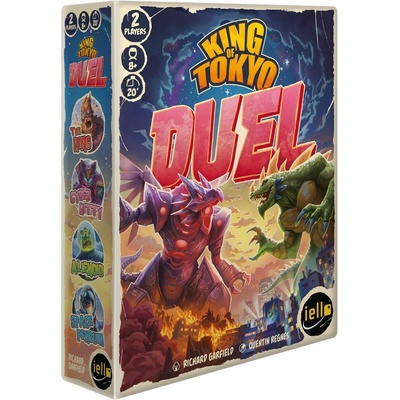 IELLO Настолна игра King of Tokyo: Duel - Семейна (IEL70302)