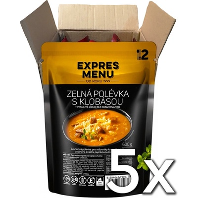 Expres Menu Kapustová polievka s klobásou 5 x 600 g