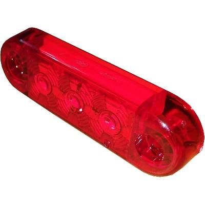Габарит FR0171 3 LED червен 12-24V 63mm