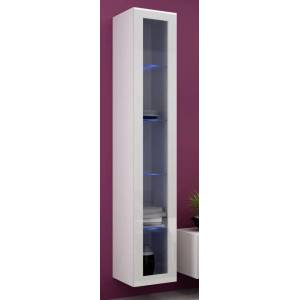 Cama meble Cama Витрина VIGO '180' 180/40/30 бяло/бял гланц (WIG VIGO180 b/b)