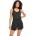 Urban classics Modal sleeveless romper - Black (Black)