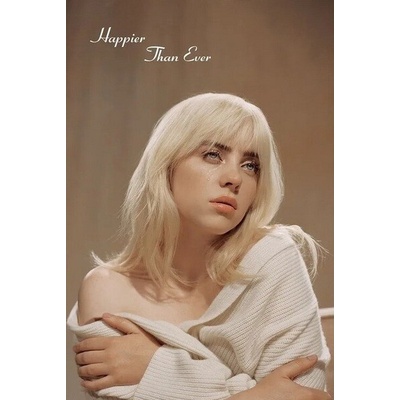 Plakát 61x91,5cm - Billie Eilish: Happier Than Ever – Zbozi.Blesk.cz
