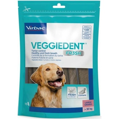 Virbac C.E.T. Chews L žvýkací plátky 15 ks 490 g