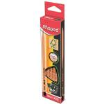 Maped Графитен молив, 2B, триъгълен, MAPED "BlackPeps" 850022FC (850022FC)