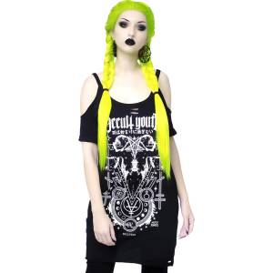 KILLSTAR Дамска тениска (топ) KILLSTAR - Occult Youth - Distress - KSRA002506