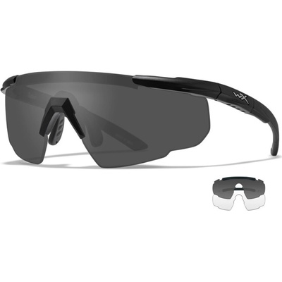 Brýle Wiley X Saber Advanced Smoke Grey + Clear + Light Rust/Matte black frame – Zboží Dáma