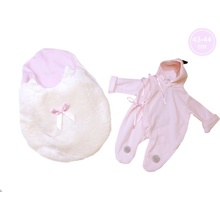 Llorens M843-20 oblečenie pre bábiku bábätko NEW BORN 43-44 cm