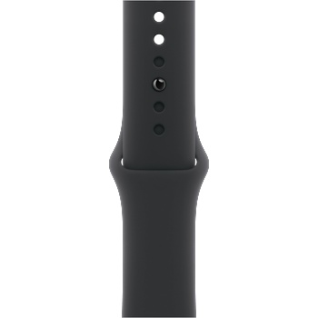 Apple Каишка от Apple - 40 мм Black Sport Band - M/L (MAXA4ZM/A)
