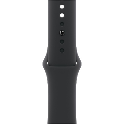Apple Каишка от Apple - 40 мм Black Sport Band - M/L (MAXA4ZM/A)
