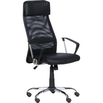 Президентски офис стол Carmen 6184 M - черен (3520161)