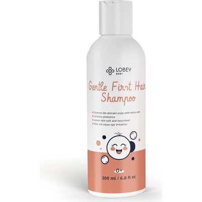 Lobey Baby Care jemný šampón pre deti od narodenia 200 ml