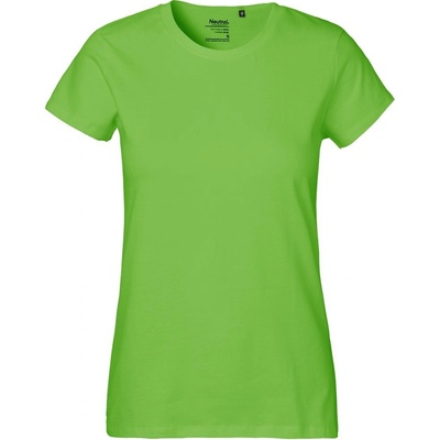 Neutral Dámské tričko Classic z organické Fairtrade bavlny Limetková