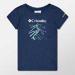Columbia Юношеска тениска Columbia Tech Trail Graphic Performance T-Shirt Juniors - Navy