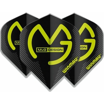 Winmau Mega Standard - Michael van Gerwen - Black W6900.231
