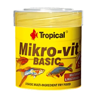 Tropical mikrovit basic - Основна многосъставна храна за новородени рибки 77602
