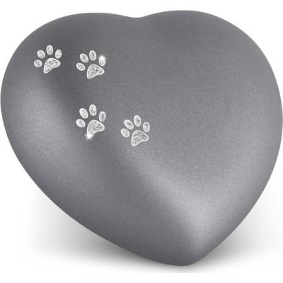 Zvieracia urna Herz Paws - Šedá 1,5l