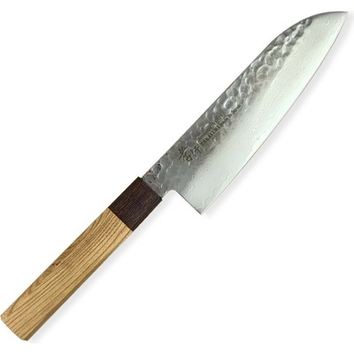 SAKAI nôž WA-Santoku Takayuki VG-10 Zelkova Oktagon 17 cm