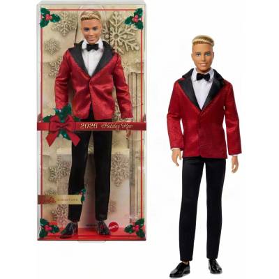 Mattel Barbie Signature 2026 Vianočná módna bábika Sezónna zberateľská Ken