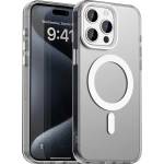 Techsuit Калъф за iPhone 15 Pro Max - CandyCase MagSafe - Бял (KF2352317)