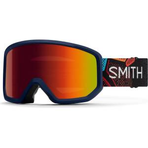 SMITH Ски маска Smith Transfer Mirror S3 Ski goggles - Midnight Geo Alpine / Red SolX Mirror (417-5402-0511)