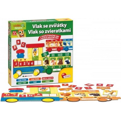 Piatnik Vlak so zvieratkami