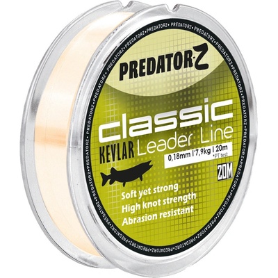 Carp Zoom Šňůra Classic Kevlar Leader Line 20m 0,24mm 15kg