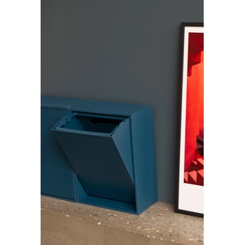 ReCollector Кошче за боклук за стенен монтаж ReCollector Recycling box 30 x 15 x 40 cm (SORT11BL)