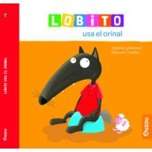 Lobito usa el orinal