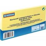 DONAU Notes Donau 127x76mm yellow (100)