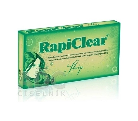 Rapiclear Strip Baby Test