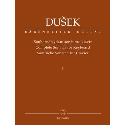 Súborné vydanie sonát pre klavír Dušek František Xaver