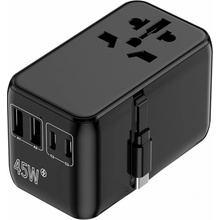 CROSSIO ChargeMe Adapter PLUS PD45W 2A+3C GaN III
