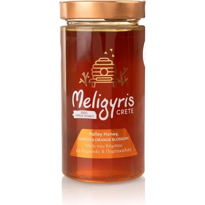 Meligyris Řecký med Citron + Pomeranč květový 650 g