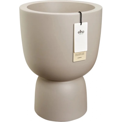 elho Kvetináč amber coupe round 41 cm - balanced beige