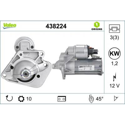 Startér VALEO 438224